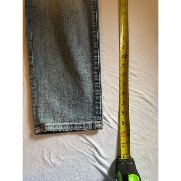 NWT Jordan Craig Sean JM3418 Ice Blue Cotton Denim Jeans Mens 40X32 Distressed - Picture 13 of 13